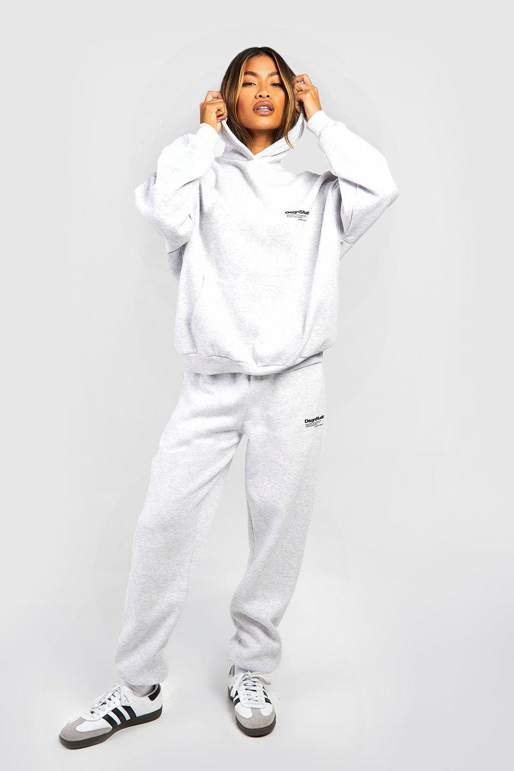 Grey sweatpants d print sale